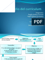 Diseño Del Currículum