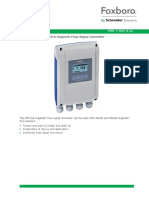 Field Devices - Flow Product Specifications: Foxboro Model IMT31A Magnetic Flow Signal Converter