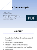 Root Cause Analysis Half Day