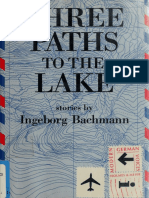 Bachmann, Ingeborg - Three Paths To The Lake (Holmes & Meier, 1989)