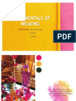 Fundamentals of Weaving: Submitted by