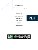 Internship Report Formate