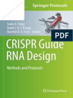 CRISPR Guide RNA Design: Methods and Protocols