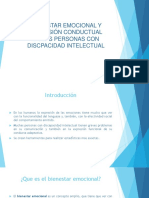 Estado Emocional en Personas Con Discapacidad