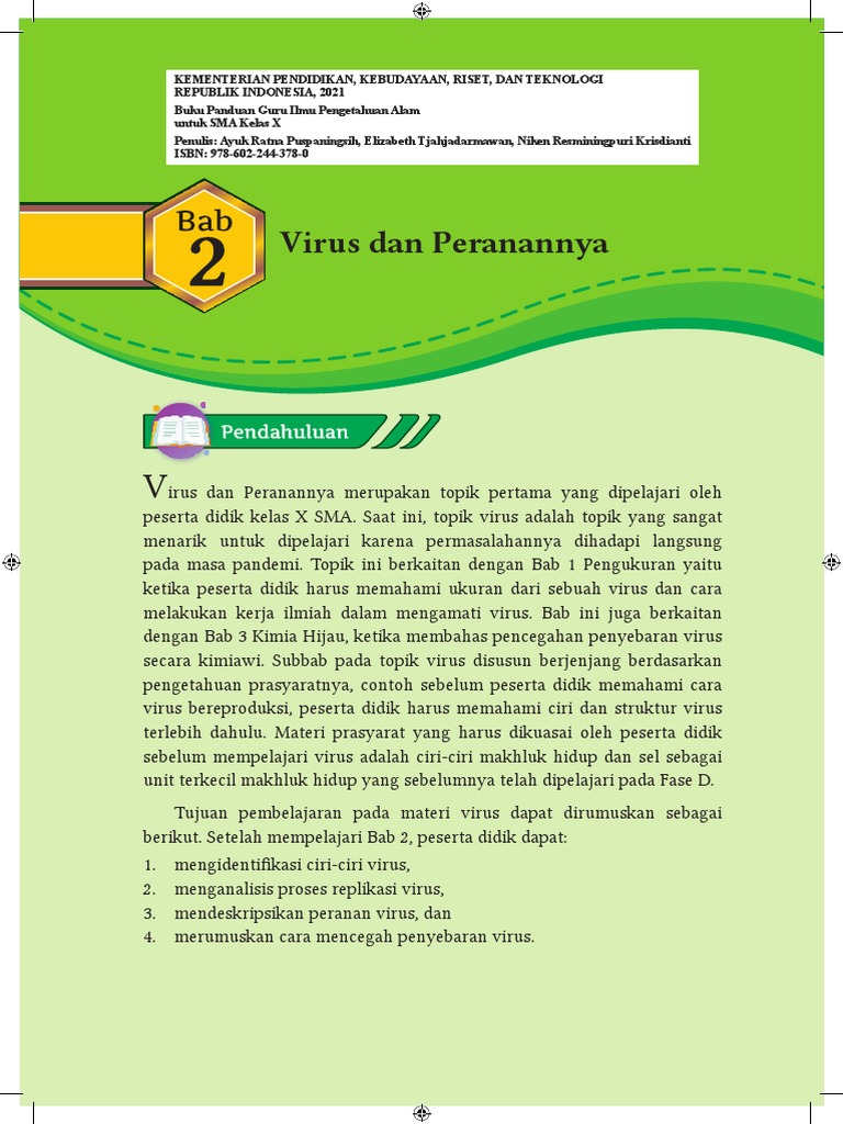 Bab 2 Buku Guru IPA X | PDF