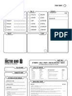 Character Sheet