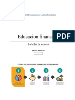 Curso de Word Trabajo de Word de Educacion Financiera