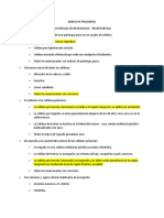 Cefaleas y patologías neurológicas: preguntas de examen