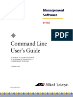 Command Line User's Guide: Management Software