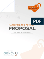 Marketing, PR and Advisory Proposal - MWD