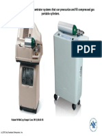 Two Stationary Oxygen Concentrator Systems That Can Pressurize and Fill Compressed Gas Portable Cylinders