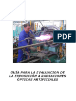 VI Edicion 2011 12 Guia para La Evaluacion de La Exposicion A Radiaciones Opticas Artificiales Virginia Perez