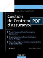 Gestion de L'entreprise D'assurance by Philippe Trainar, Patrick Thourot