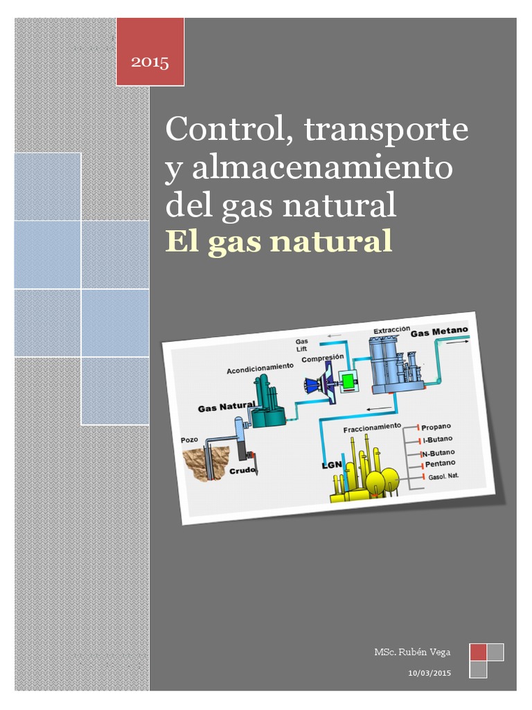 Vega-1-Control, Transporte Del Gas Natural | PDF | Gas natural | Petróleo