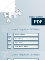 Pertemuan 1 - Dasar Sistem