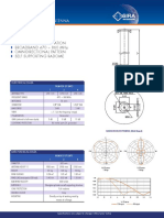 Horizontal Polarization Broadband 470 ÷ 860 MHZ Omnidirectional Pattern Self Supporting Radome