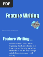 Feature Writing Handout