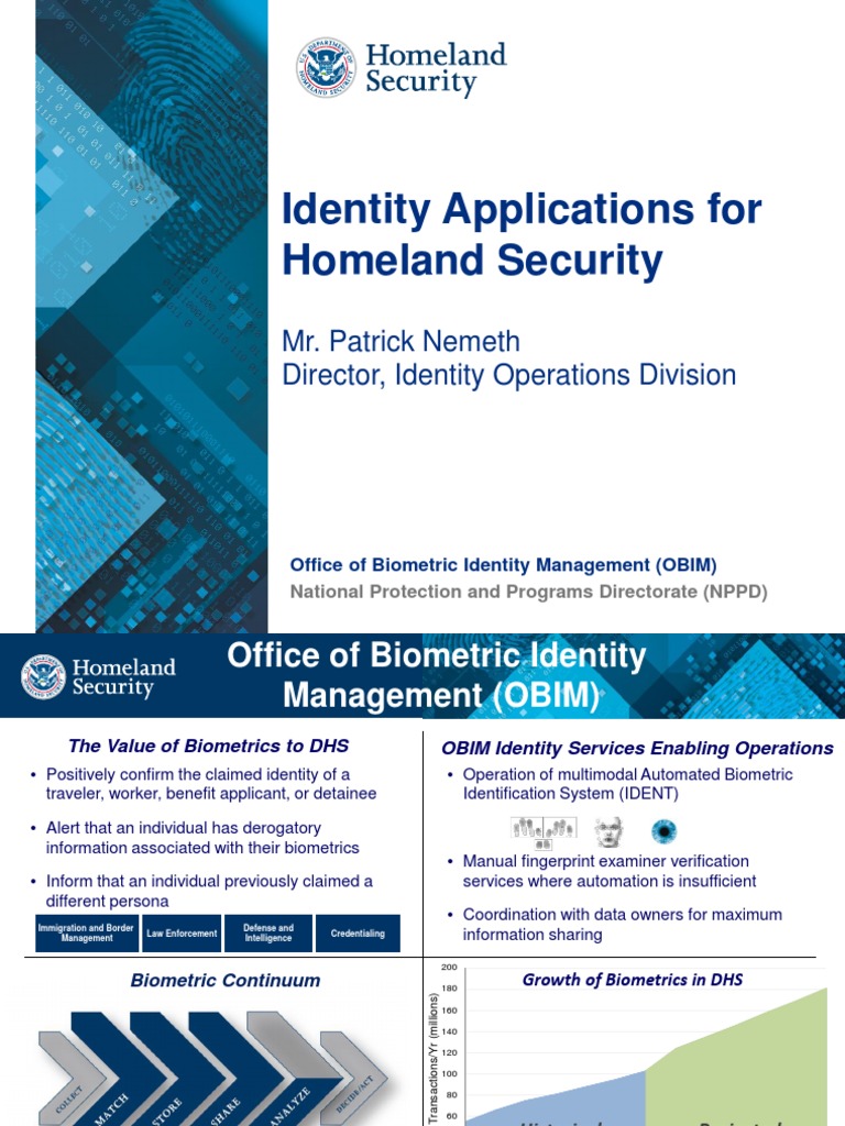 A1 12sep 1435 01 PanelDhsIdentity Applications PDF Biometrics United States Department