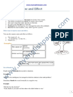 Functions Cause and Effect