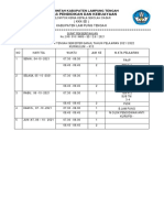 Jadwal Kegiatan Ulangan Tengah Semester Ganjil Tahun 2021 - 2022