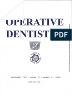 OPE Dentistry: March-April 1997 - Volume 22 - Number 2 - 49-96