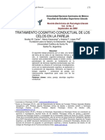 Tratamiento Cognitivo Conductual de Los Celos en La Pareja