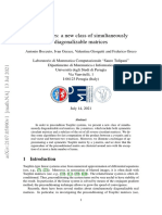 γ -matrices: a new class of simultaneously diagonalizable matrices