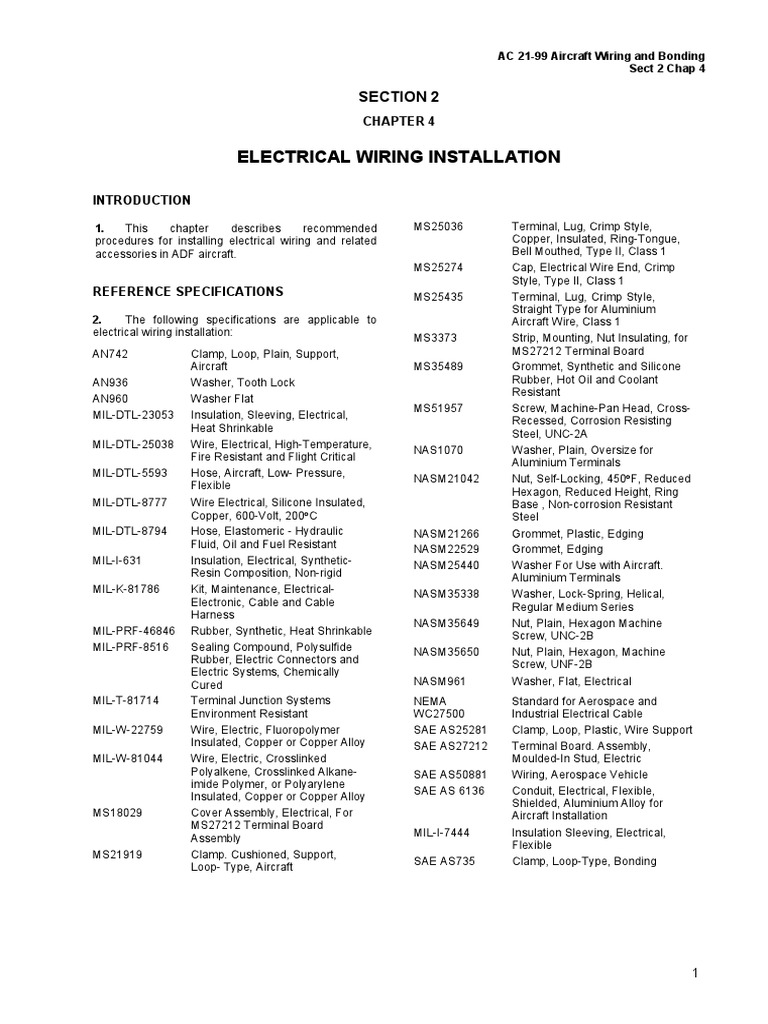 Cap 4 ELECTRICAL WIRING INSTALLATION PDF Electrical Wiring Pipe