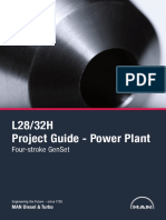 L28/32H Project Guide - Power Plant: Four-Stroke Genset