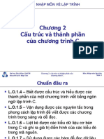 Ch02 - Cau Truc Chuong Trinh C