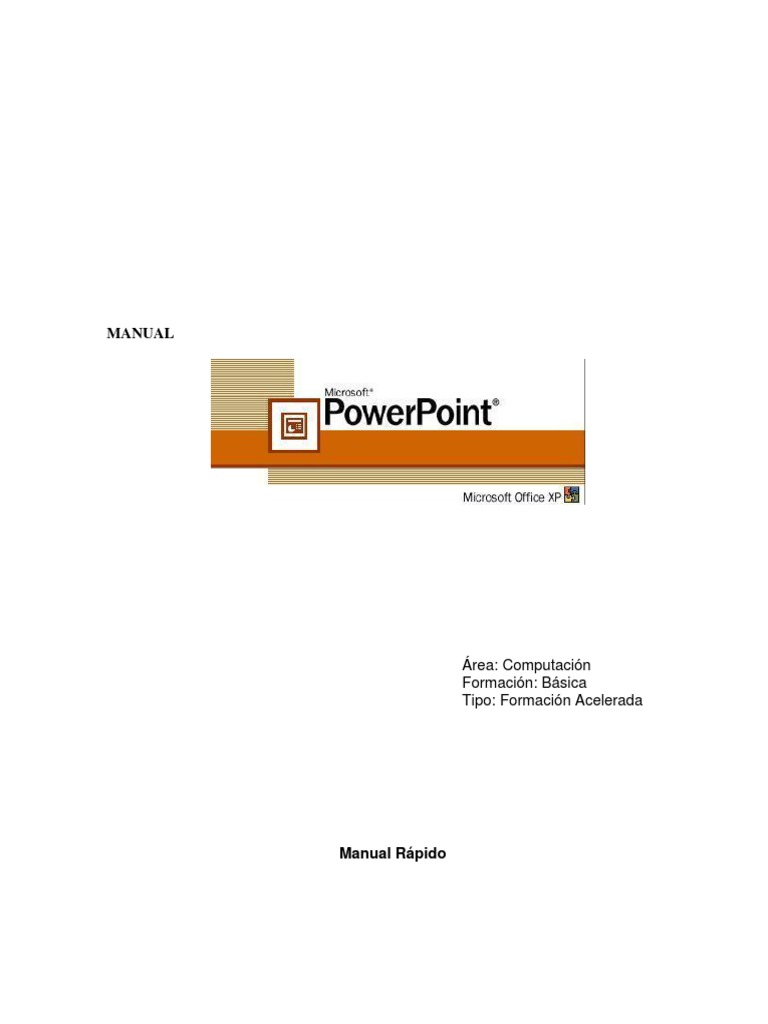 Manual Básico de PowerPoint 2024 | PDF | Microsoft PowerPoint | Ventana ...