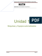 UNIDAD 1 Maquinas y Equipos Automatizados