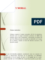 DERECHO Y MORAL