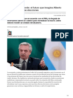 Argentina Año Verde El Futuro Que Imagina Alberto Fernández Tras Las Elecciones