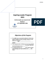 Class Handout Session 1 - Aspiring Leader Program 2021