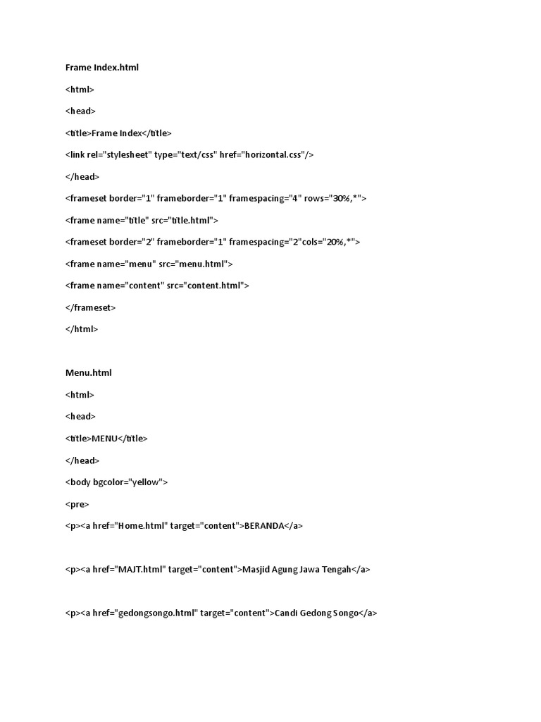 Simple Web Frame Structure | PDF