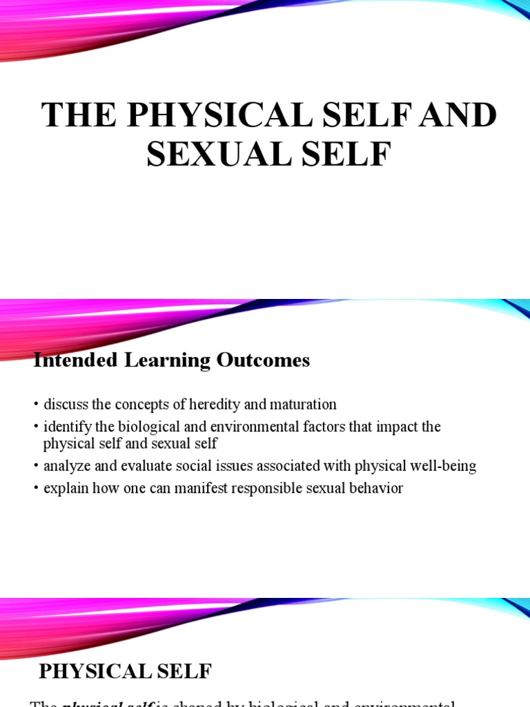 Understanding Physical and Sexual Self | PDF | Gene | Genotype