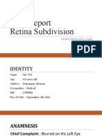 Case Report Retina Subdivision: Yessi Primanda Sari