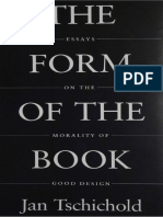 The Form of The Book by Jan Tschichold