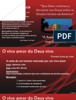 2015 06 28 Pr Robson H de Oliveira O Vivo Amor Do Deus Vivo