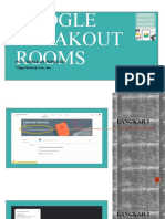 Manual For Google Breakout Rooms