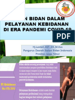 Peran Bidan Dalam Pelayanan Kebidanan Di Era Pandemi