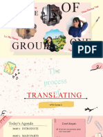 The Process of Translating