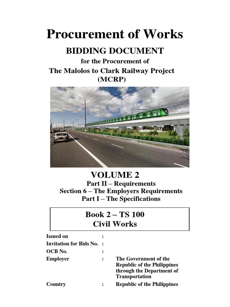 CP N-02 Vol.2 Sec.6 IB Technical Specifications 100, PDF, Concrete