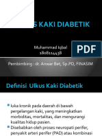 Ppt Case Ulkus Kaki Diabetik Iqbal