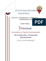 Instituto Politécnico Nacional: Mercadotecnia y Promoción Internacional