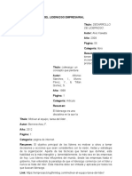 Liderazgo empresarial: claves para el éxito