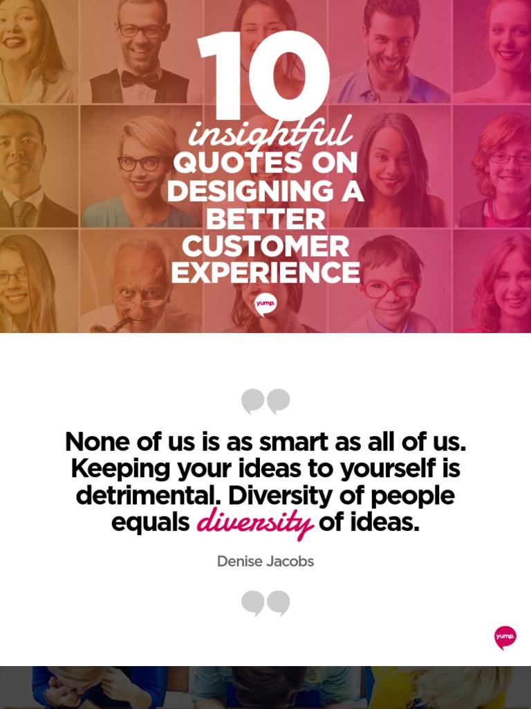 Insightful: Quotes On Designing A Better Customer Experience | PDF ...