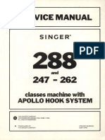 Pdfcoffee.com Service Manual for Singer 288 and 247 262 PDF Free