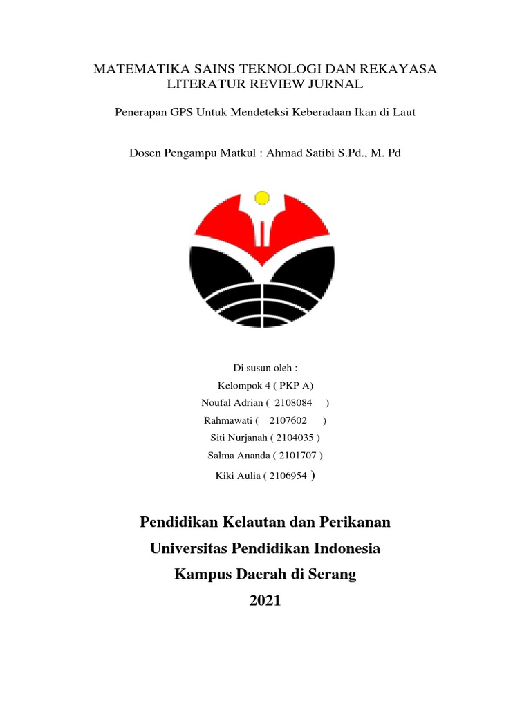 Matematika Sains Teknologi Dan Rekayasa Literatur Review Jurnal PDF